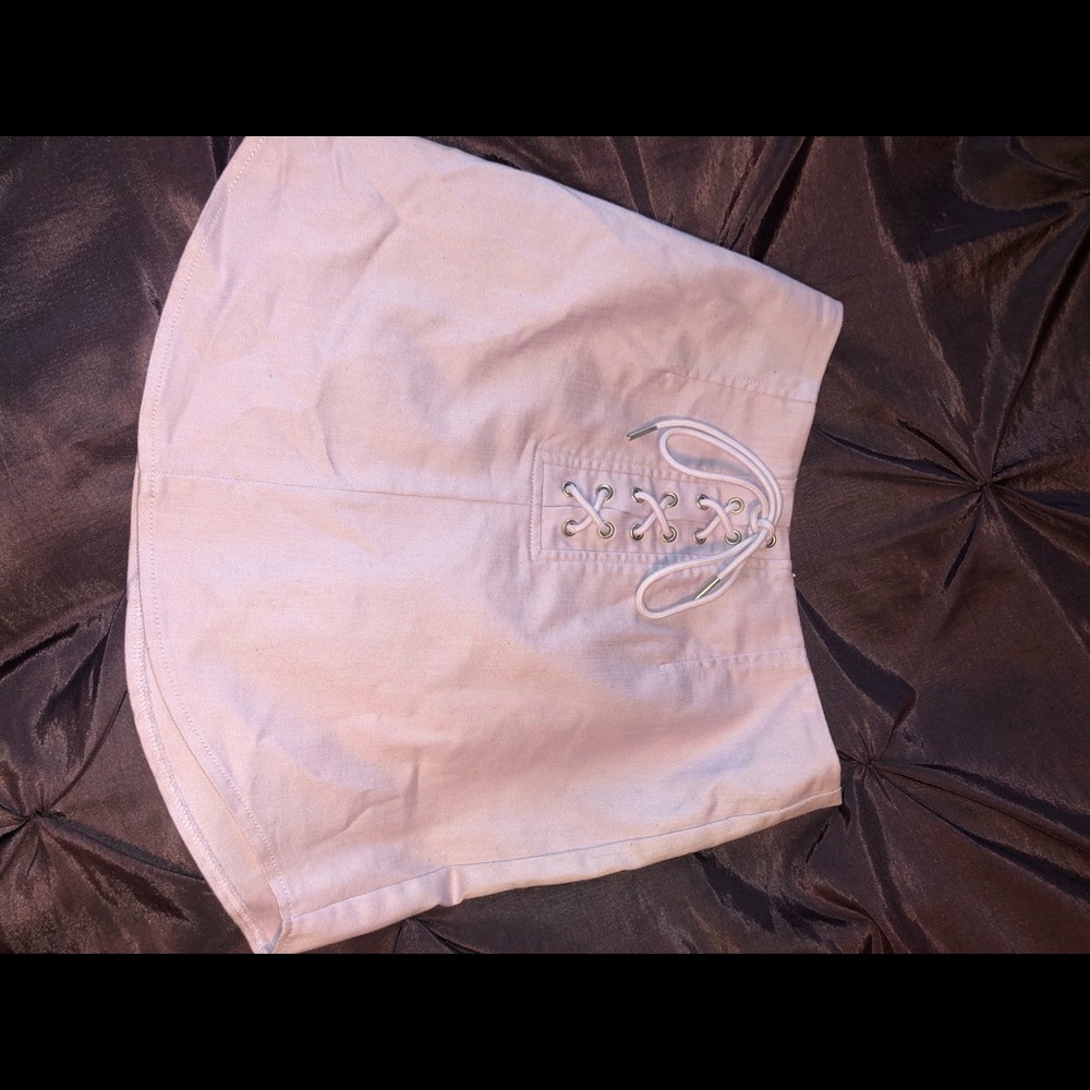 Purple Tie Skirt from Forever 21